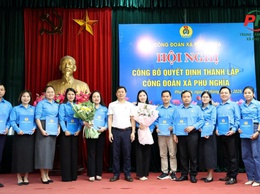 Công đoàn xã Phú Nghĩa – Vững bước vào hành trình mới