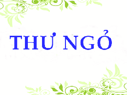 Thư ngỏ vận động ủng hộ Quỹ 