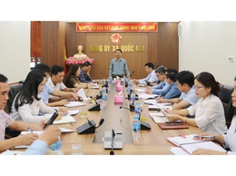 Quốc Oai họp Ban chỉ đạo bầu cử đại biểu Quốc hội khóa XVI và đại biểu HĐND các cấp, nhiệm kỳ 2026 - 2031