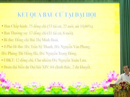 Sơn Đồng tuyên truyền kết quả Đại hội thành phố lần thứ 18