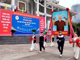 Phường Thanh Xuân tổng duyệt chuẩn bị cho Lễ khai mạc Đại hội TDTT phường lần thứ I năm 2025