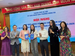 Phường Đống Đa tổ chức gặp mặt, động viên giáo viên tham gia Hội thi giáo viên dạy giỏi cấp thành phố năm học 2025 – 2026