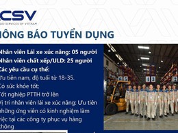 CÔNG TY CPDV HÀNG HÓA HÀNG KHÔNG VIỆT NAM (ACSV) TUYỂN DỤNG ĐỢT THÁNG 10/2025