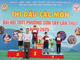 Sơn Tây: 110 vận động viên tranh tài Giải Cờ tướng năm 2025