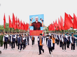XÃ HỒNG VÂN TỔNG DUYỆT SẴN SÀNG CHO ĐẠI HỘI THỂ DỤC THỂ THAO XÃ LẦN THỨ I NĂM 2025