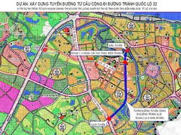 Sơn Tây tập trung triển khai các dự án trọng điểm