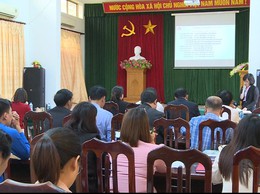 Hội nghị tập huấn nghiệp vụ công tác tín dụng chính sách cho đại diện cán bộ Hội đoàn thể cấp xã