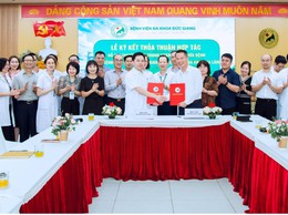 Thắt chặt hợp tác chuyên môn giữa Bệnh viện đa khoa Đức Giang và Bệnh viện đa khoa Gia Lâm