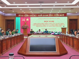 Từ Liêm triển khai công tác tuyển chọn, gọi công dân nhập ngũ và thực hiện nghĩa vụ Công an nhân dân năm 2026.
