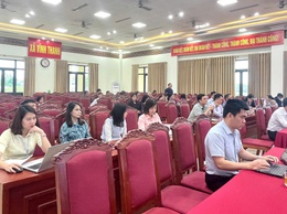 ĐẢNG ỦY XÃ VĨNH THANH THAM DỰ HỘI NGHỊ TẬP HUẤN TRIỂN KHAI 04 THỦ TỤC HÀNH CHÍNH CỦA ĐẢNG TRÊN CỔNG DỊCH VỤ CÔNG QUỐC GIA