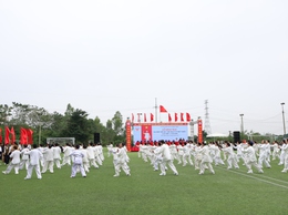 Phú Nghĩa tổng duyệt Chương trình Lễ Khai mạc Đại hội Thể dục thể thao xã lần thứ nhất, năm 2025
