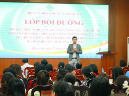 Hội LHPN xã Quốc Oai tổ chức lớp tập huấn 