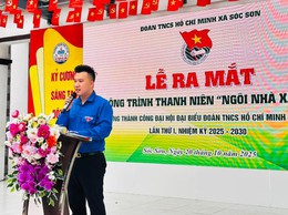 ĐOÀN TNCSHCM XÃ SÓC SƠN RA MẮT  CÔNG TRÌNH THANH NIÊN “NGÔI NHÀ XANH” – HÀNH ĐỘNG NHỎ, Ý NGHĨA LỚN