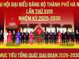 Đại hội đại biểu Đảng bộ Thành phố lần thứ XVIII, nhiệm kỳ 2025-2030: Mục tiêu tổng quát giai đoạn 2026-2030.