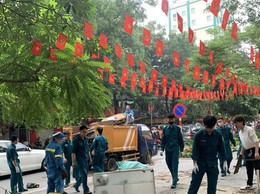Phường Bạch Mai giải tỏa bãi xe tự phát, từng bước chỉnh trang Công viên Võ Thị Sáu