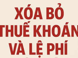 THÔNG TIN QUAN TRỌNG XÓA BỎ THUẾ KHOÁN VÀ LỆ PHÍ MÔN BÀI TỪ NGÀY 01/01/2026
