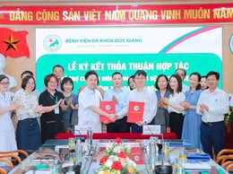 Bệnh viện Đa khoa Đức Giang ký kết chương trình hỗ trợ toàn diện cho Trạm Y tế phường Phúc Lợi