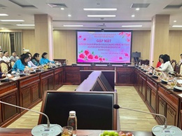 Xã Hoài Đức gặp mặt nữ cán bộ chủ chốt nhân kỷ niệm 95 năm ngày phụ nữ Việt Nam 20/10