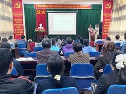 Trạm Y tế xã Hoài Đức tổ chức tập huấn công tác phòng, chống bệnh sốt xuất huyết năm 2025