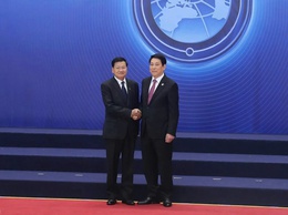 LỄ ĐÓN CHÍNH THỨC CÁC TRƯỞNG ĐOÀN TẠI LỄ MỞ KÝ CÔNG ƯỚC LIÊN HỢP QUỐC VỀ CHỐNG TỘI PHẠM MẠNG