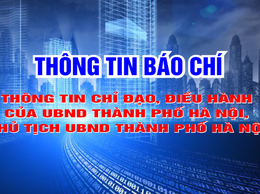 Thông tin chỉ đạo, điều hành của UBND thành phố Hà Nội, Chủ tịch UBND thành phố Hà Nội (Ngày 21/10/2025)