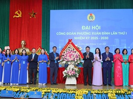 Đại hội Công đoàn phường Xuân Đỉnh lần thứ I: Dấu mốc quan trọng trong chặng đường mới