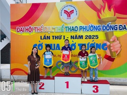 Giải các môn thể thao học sinh trong chương trình Đại hội Thể dục thể thao phường Đống Đa lần thứ I - năm 2025