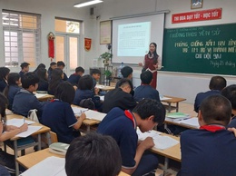 TRƯỜNG THCS YÊN SỞ TỔ CHỨC CHUYÊN ĐỀ PHÒNG CHỐNG XÂM HẠI TÌNH DỤC VÀ CHĂM SÓC SỨC KHOẺ SINH SẢN VỊ THÀNH NIÊN CHO HỌC SINH TOÀN TRƯỜNG