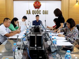 Xã Quốc Oai làm việc với trung tâm khuyến nông Hà Nội về đăng ký các mô hình khuyến nông năm 2026