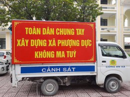 Xã Phượng Dực chung tay- nói không với ma túy