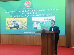BTV Hội nông dân xã Quốc Oai tổ chức lớp tập huấn với Chuyên đề: Phát triển kinh tế tập thể trong nông nghiệp- xu thế tất yếu và vài trò của Hội Nông dân Việt Nam