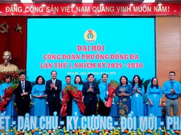 Đại hội Công đoàn phường Đống Đa lần thứ I thành công tốt đẹp