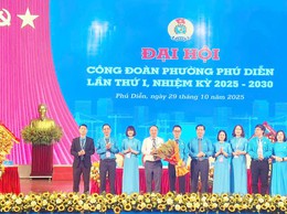 Công đoàn phường Phú Diễn: đẩy mạnh chuyển đổi số, chăm lo, bảo vệ quyền lợi người lao động
