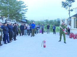 UBND xã Sơn Đồng tổ chức hội nghị tuyên truyền phổ biến pháp luật và kỹ năng PCCC-CNCH năm 2025