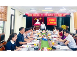 Thường trực HĐND xã Thiên Lộc tổ chức phiên họp thường kỳ tháng 10/2025