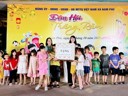 Đêm hội Trăng rằm Nam Phù: Lan tỏa yêu thương – Nâng bước tương lai trẻ thơ