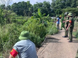 Xã An Khánh cưỡng chế kiểm đếm bắt buộc đất nông nghiệp nằm trong chỉ giới thu hồi thực hiện dự án đầu tư xây dựng đường Vành đai 4 – Thủ đô Hà Nội