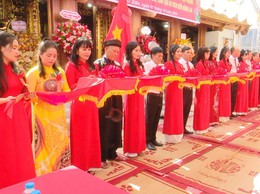 Tổng kết tu bổ, tôn tạo di tích đền Bồng Lai