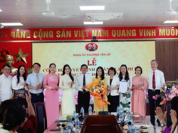 Đảng ủy phường Yên Sở: Thành lập 3 cơ sở đảng tại các  trường THPT Đỗ Mười, Tiểu học Pháp Vân, Mầm non Ánh Sao