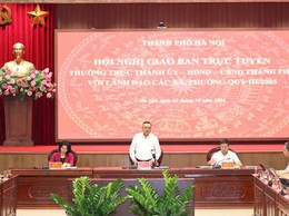 Chủ tịch UBND thành phố Trần Sỹ Thanh: Hà Nội kiên quyết thực hiện phân cấp, ủy quyền nhưng không cứng nhắc, máy móc