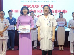BVĐK Sóc Sơn trao giải Hội thi truyền thông 