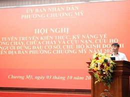 Phường Chương Mỹ tuyên truyền, tập huấn kiến thức về phòng cháy chữa cháy và cứu nạn, cứu hộ