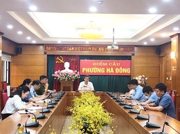 Phường Hà Đông chủ động các biện pháp ứng phó với cơn bão số 11 (bão MATMO)