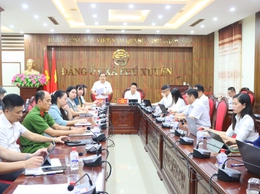 Thường trực Thành ủy, HĐND,UBND thành phố Hà Nội tổ chức Hội nghị giao ban trực tuyến quý III- 2025