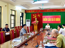 Các hộ gia đình Hạ Mỗ bốc thăm vị trí đất ở tái định cư thực hiện dự dán đầu tư xây dựng đường vành đai 4 -Vùng Thủ đô