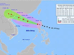TIN BÃO TRÊN BIỂN ĐÔNG (Cơn bão số 11) (Tin phát lúc 17h00’ ngày 03/10/2025)