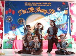 Sôi nổi chương trình “Vui Tết Trung thu” năm 2025 tại  Trường Mầm non An Phú A ( xã Mỹ Đức)