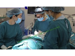 Bệnh viện Nhi Hà Nội phẫu thuật thành công cho bệnh nhân nhi bị u nang xương hàm