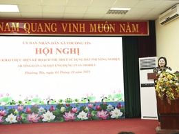 Xã Thường Tín triển khai công tác thu thuế sử dụng đất phi nông nghiệp năm 2025