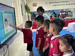 Các nhà trường hưởng ứng tháng hành động chuyển đổi số Quốc gia